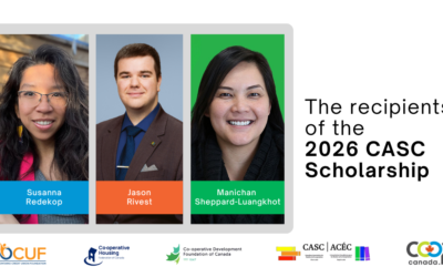 Co-operatives and Mutuals Canada announces the 2026 CASC recipients