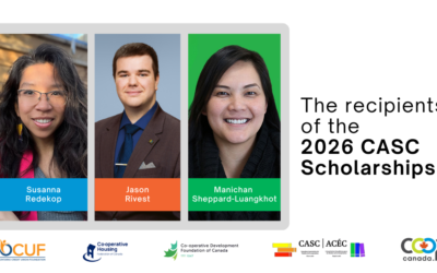 Co-operatives and Mutuals Canada announces the 2026 CASC Scholarships recipients