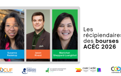 Coopératives et mutuelles Canada annonce les récipiendaires des bourses ACÉC 2026