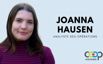 CMC accueille Joanna Hausen, Analyste des opérations