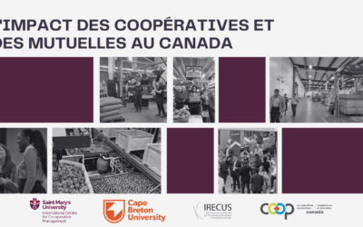 L’impact économique des coopératives et des mutuelles au Canada