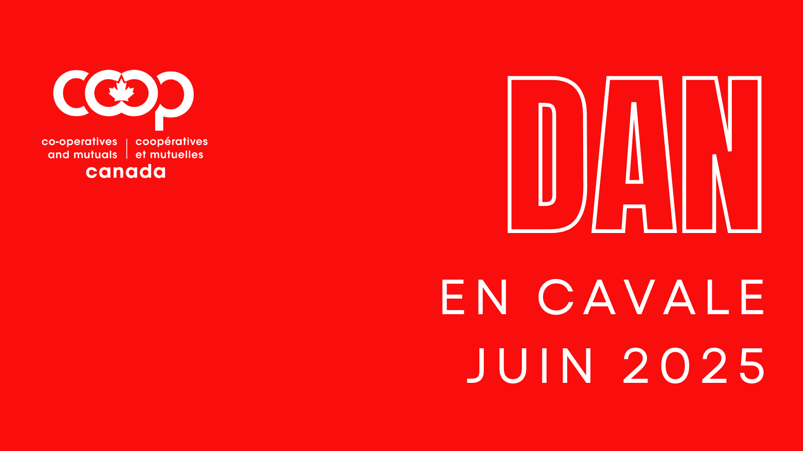 Dan en cavale : des Prairies à la grande ville – juin 2025